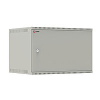 Телекоммуникациялық қабырғаға орнатылатын шкаф 6U (600х450) металл есік, Astra E сериясы EKF PROxima