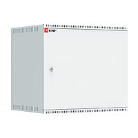 Шкаф телекоммуникационный настенный 9U (600х450) дверь металл, Astra серия EKF PROxima