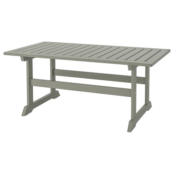 Садовый стол БОНДХОЛЬМЕН серый морилка 111x60 см ИКЕА, IKEA