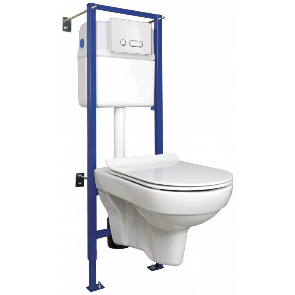 Комплект: PARVA CLEAN ON (l инстал. VECTOR с кн. ACTIS хром глянец)