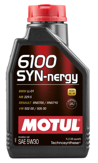 Моторное масло MOTUL 6100 SYN-NERGY 5W30 1л
