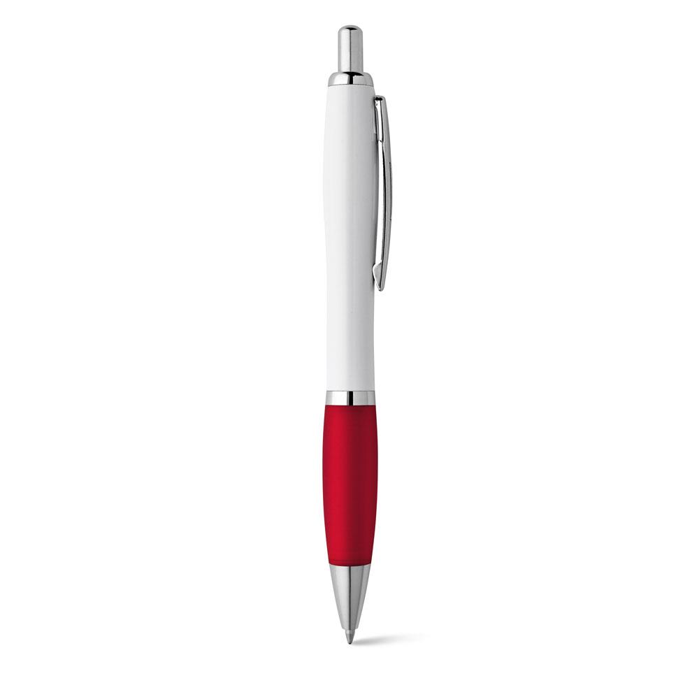 Шариковая ручка с зажимом из металла, MOVE Красный