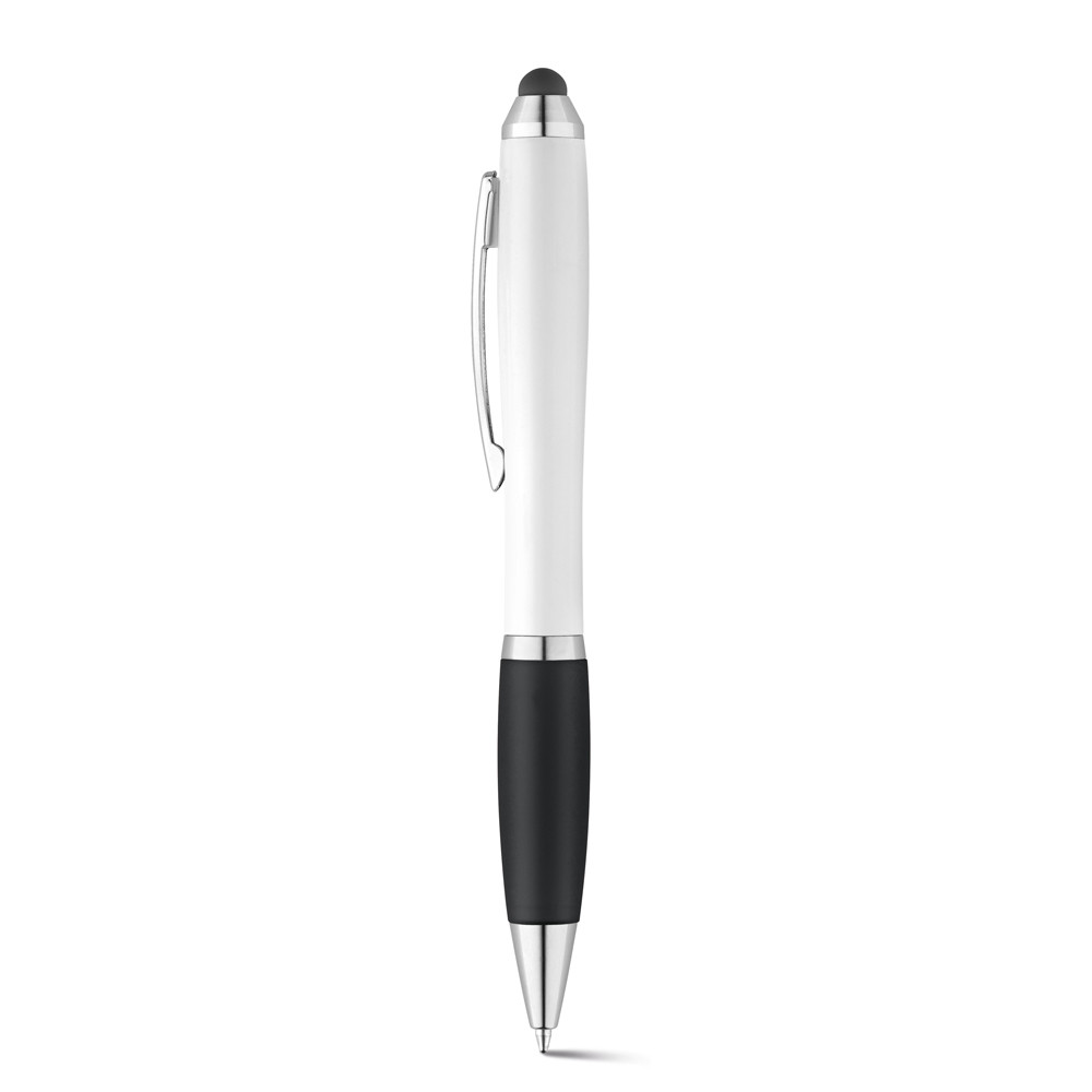 Шариковая ручка с зажимом из металла, SANS BK - фото 1 - id-p61247566