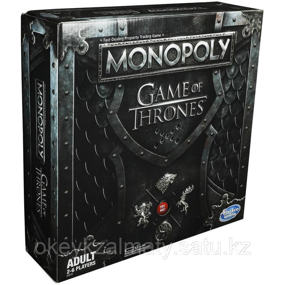 Hasbro: Игра настольная Монополия Игра престолов E3278