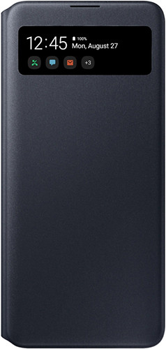 Оригинальный чехол для Samsung Galaxy A71 S View Wallet Cover EF-EA715PBEGRU black
