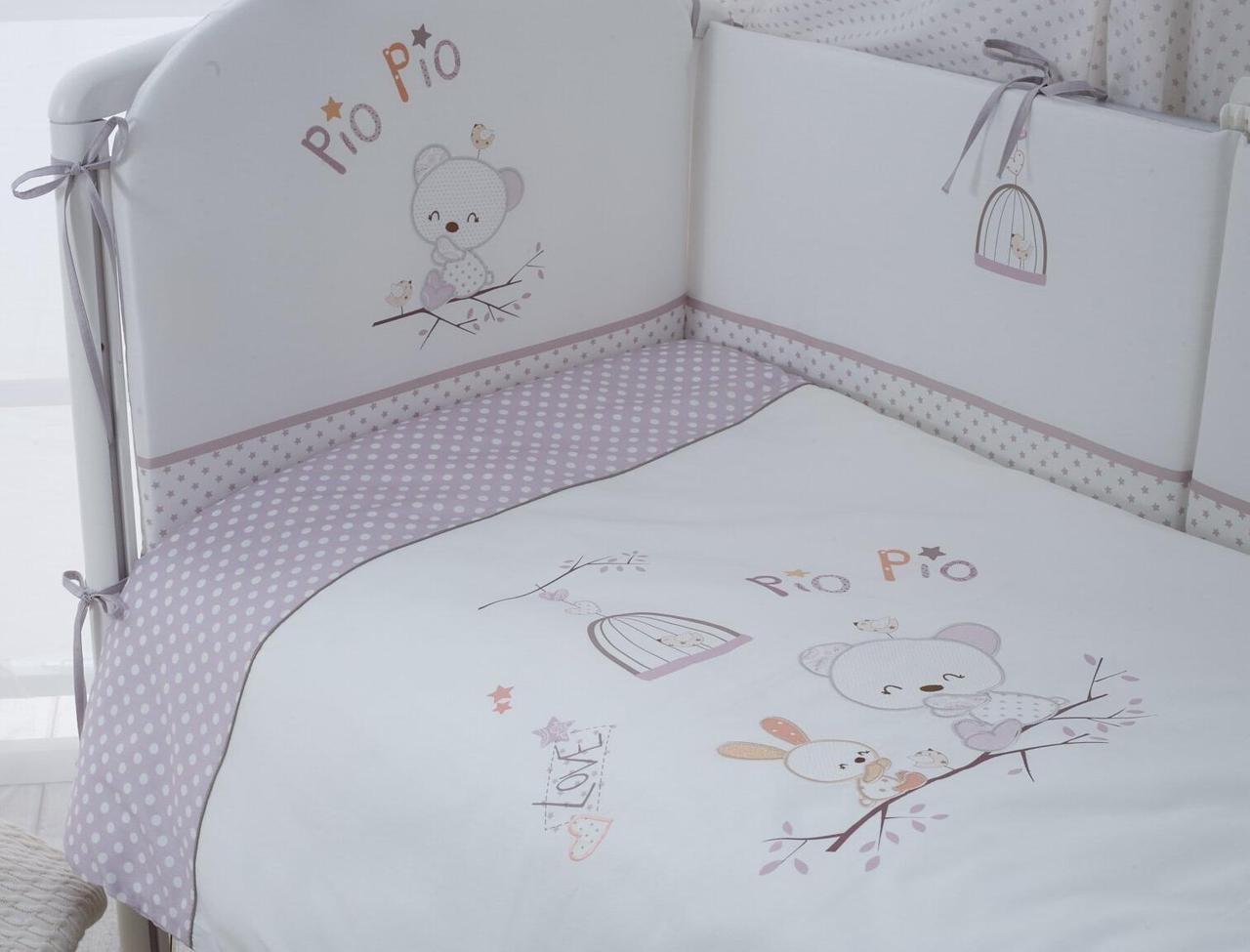 Комплект в кроватку Perina Pio Pio 7 предметов
