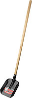 ЗУБР лопата ЛСП совковая "МАСТЕР" с деревянным черенком, 346x235x1375 мм