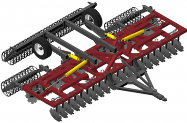 ДИСКОВАЯ БОРОНА ЗЛАТА -6Х2ПГ СКЛАДНАЯ SUNSTYER