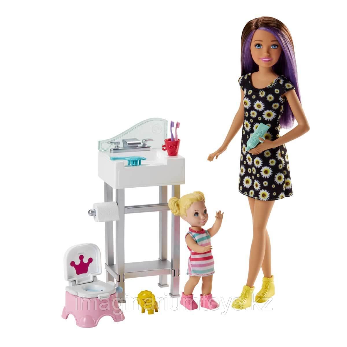 Барби Няня игровой набор с аксессуарами, фото 1