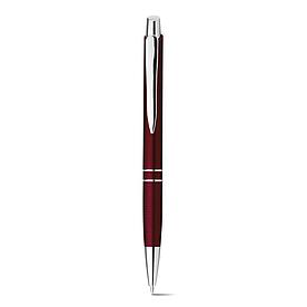 Шариковая ручка с зажимом из металла, MARIETA PLASTIC Бордовый