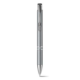 Шариковая ручка с зажимом из металла, BETA PLASTIC Серый
