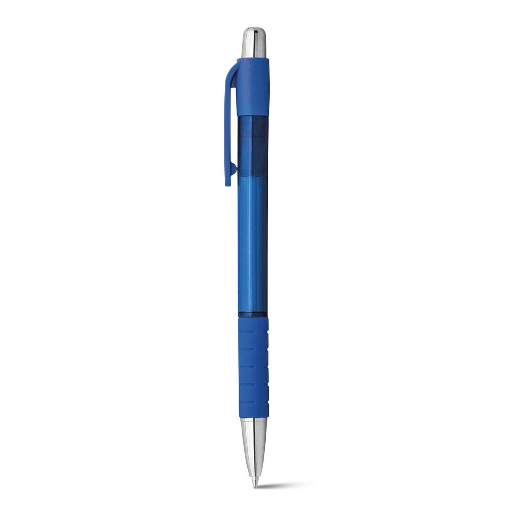 Шариковая ручка с противоскользящим покрытием, REMEY Синий