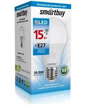 Лампочка холодного света 15ВТ "Smartbuy"