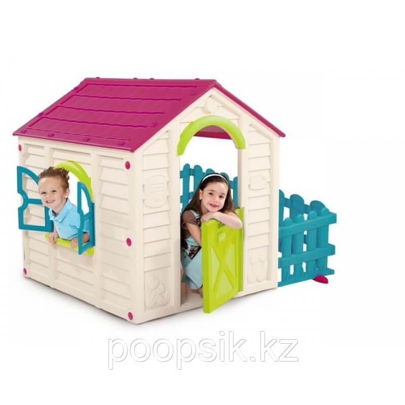 Игровой Дом MY GARDEN HOUSE САДОВЫЙ Фиолет/Белый/ЭкрюViolet/Ecru (156x118x117h), KETER
