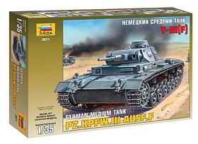 Сборная модель Немецкий средний танк T-III (F), 1:35
