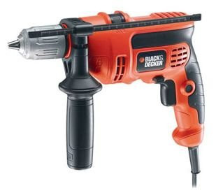 Дрель ударная электронная Black&Decker KR604CRES
