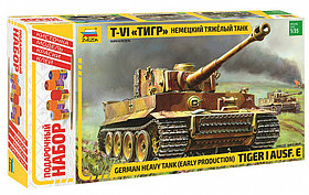 Сборная модель Немецкий тяжелый танк Т-VI "Тигр", подарочное издание, 1:35