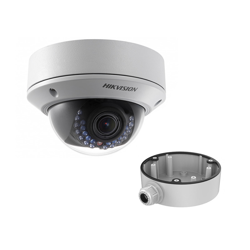Hikvision DS-2CD2722FWD-IS (2.8-12 мм) + DS-1280ZJ-DM21 (видеокамера + распред.коробка)