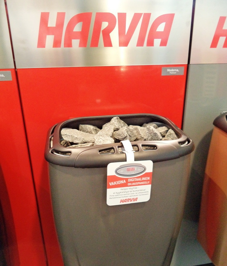 Электрическая печь для сауны Harvia Moderna V60E Platinum (выносной пульт в комплекте, мощность = 6 кВт) - фото 4 - id-p75409677