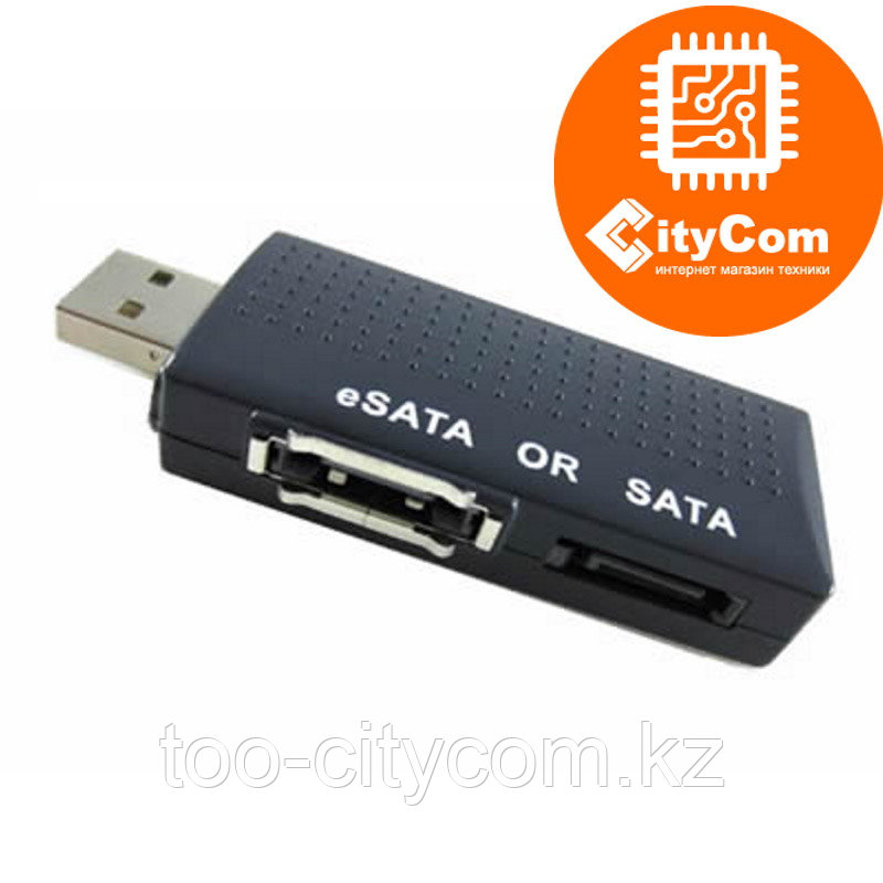 Адаптер переходник конвертер USB to eSATA SATA Арт.1041