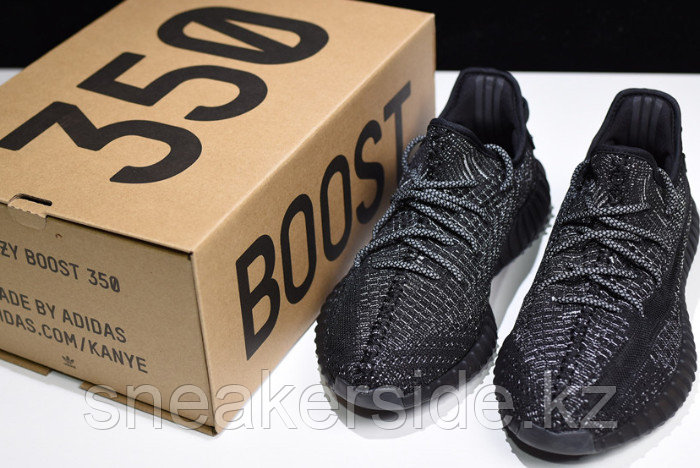 Adidas Yeezy Boost 350 V2 "Black Reflective" (36-45) - фото 5 - id-p63909760