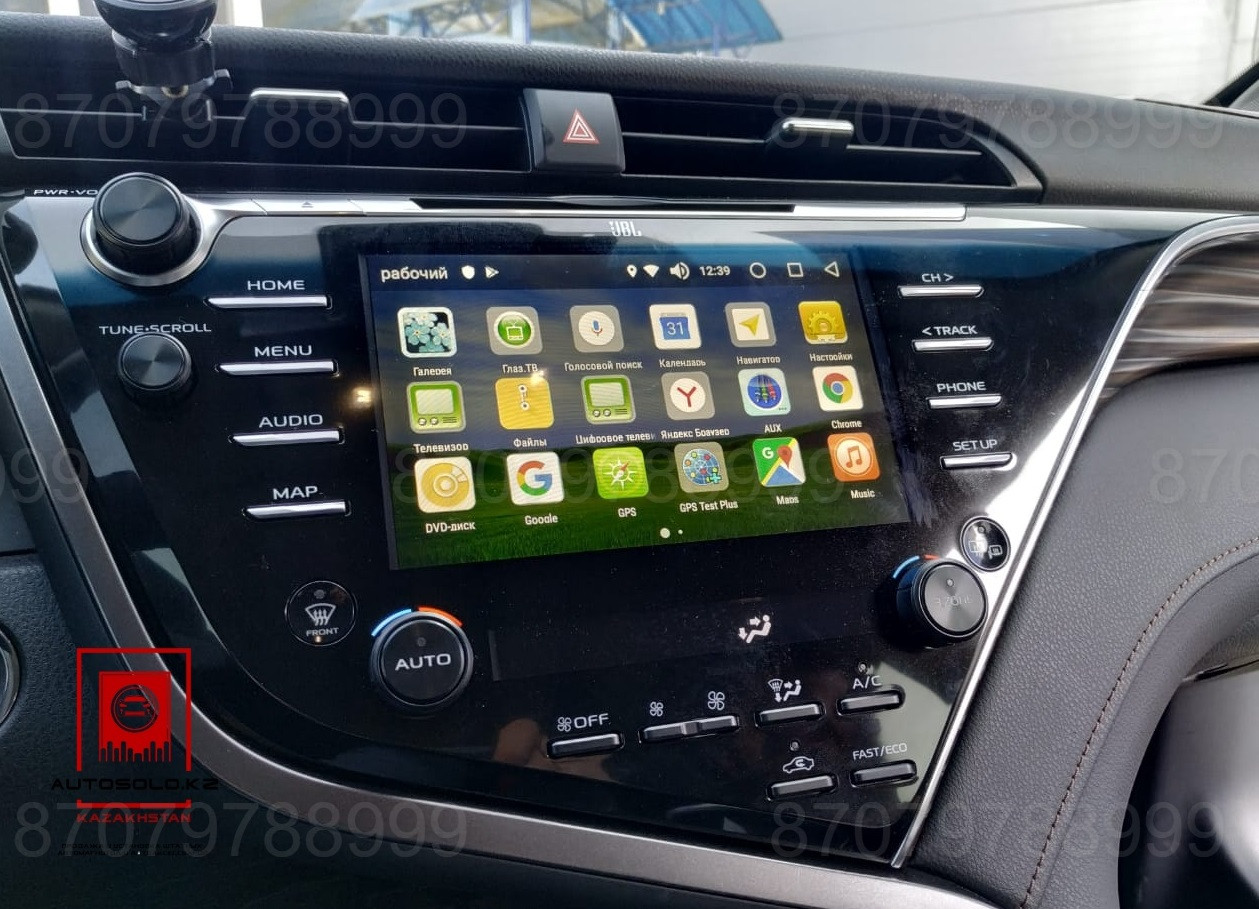 Toyota Camry 70 Android блок JBL Panasonic NAV-RDL01