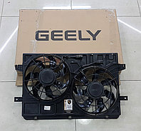 Диффузор с вентилятором в сборе Geely X7 / Fan diffuser assembly