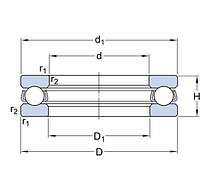 5312A-2Z/C3  подшипник SKF