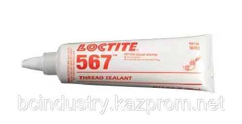 567 LOCTITE 50ml уплотнитель резьбовой, для прямых и конических соединений