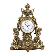Royal Flame Каминные часы Классика с ангелами RF2015AB