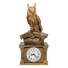 Royal Flame Каминные часы Сова на книгах RF2031AB - фото 1 - id-p75443340