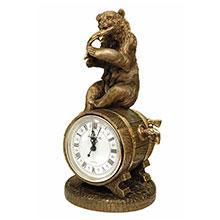 Royal Flame Каминные часы Медведь с добычей RF2045AB