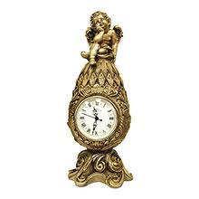 Royal Flame Каминные часы Фаберже с ангелом RF2050AB