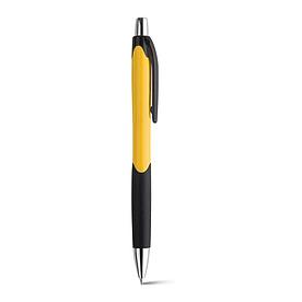 Пластиковая шариковая ручка, CARIBE Желтый