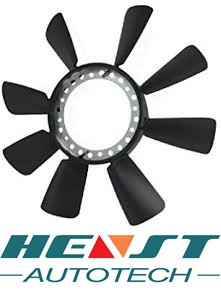 Крыльчатка вентилятора охлаждения на Ауди А4, А6, Фольксваген Пассат-5 - фото 1 - id-p64608547