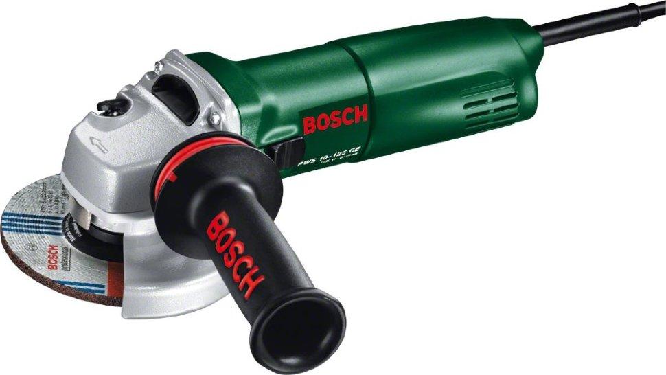 Угловая шлифмашина Bosch PWS 10-125 CE (0603347903)