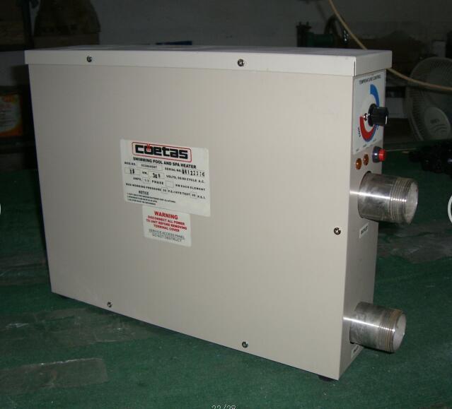 Электронагреватель Coetas 5,5 для бассейна (Мощность 5,5 кВт) - фото 5 - id-p75451647