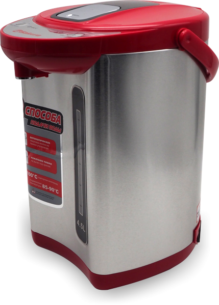 Термопот Sakura SA-314RS 4,5л крас/нерж