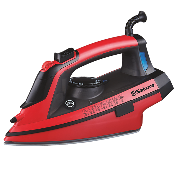 Утюг электро Sakura SA-3055CRB 3000Вт керам автоочист