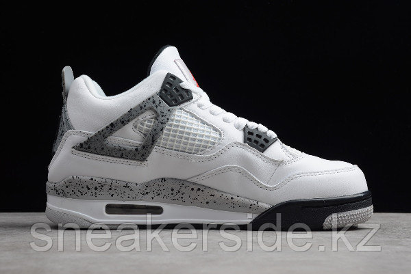 Кроссовки Air Jordan 4(IV) "White Cement Grey" (40-46) - фото 2 - id-p36730504