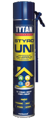 Клей для пенополистирола Selena TYTAN STYRO UNI STD O2 (750 ml) с трубочкой