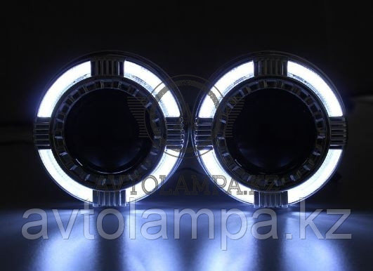 G149 Маска 2.5 inch Epistar LED глаза ангела(гар-тия 6 мес)(ком-т)