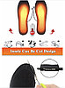 USB стельки с подогревом, зимние электрические стельки с подогревом для обуви (размер 35-39), фото 8