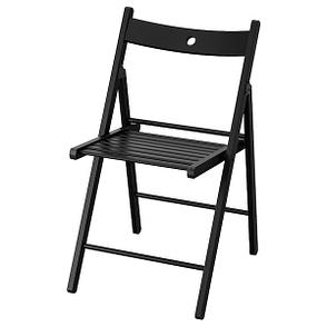 Стул складной ТЕРЬЕ черный ИКЕА, IKEA, фото 2