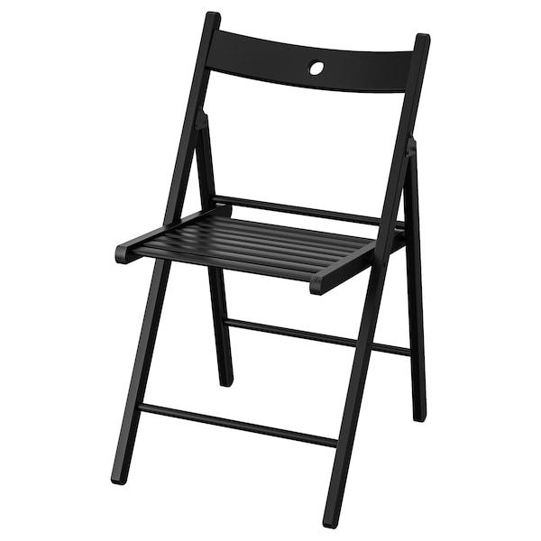 Стул складной ТЕРЬЕ черный ИКЕА, IKEA - фото 1 - id-p75516954