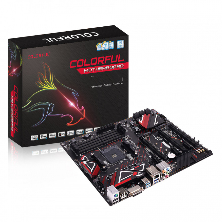 Материнская плата AM4 Colorful C.X370 X5 V14