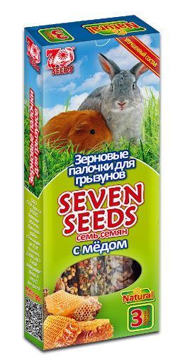 Seven Seeds Зерновые палочки для гызунов. С мёдом. - фото 1 - id-p75527654