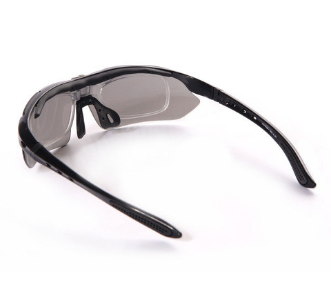 Очки спортивные «Oakley» в футляре [комплект 5 пар стекол с поляризацией] - фото 4 - id-p75532353
