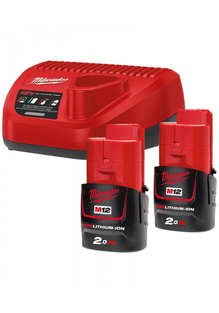 Промышленный энергокомплект MILWAUKEE M12 NRG-302