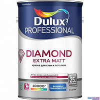 Краска Dulux Diamond EXTRA MATT глубокоматовая Механизированный, Кисточкой, Валиком, Дерево, Бетон, Штукатурка, Кирпич, 5